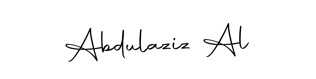 You should practise on your own different ways (Autography-DOLnW) to write your name (Abdulaziz Al) in signature. don't let someone else do it for you. Abdulaziz Al signature style 10 images and pictures png