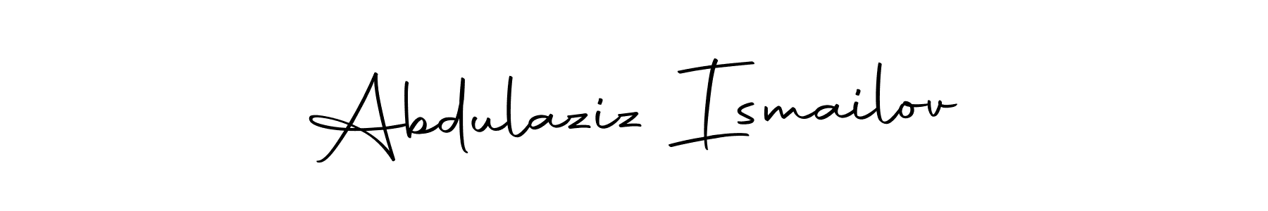Make a beautiful signature design for name Abdulaziz Ismailov. Use this online signature maker to create a handwritten signature for free. Abdulaziz Ismailov signature style 10 images and pictures png