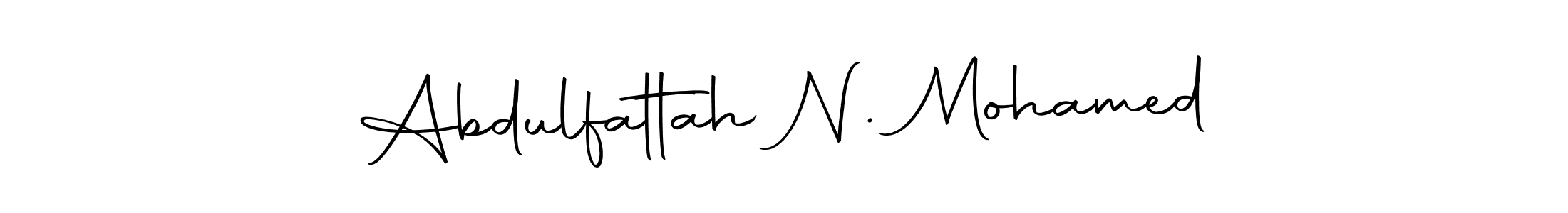 Here are the top 10 professional signature styles for the name Abdulfattah N. Mohamed. These are the best autograph styles you can use for your name. Abdulfattah N. Mohamed signature style 10 images and pictures png