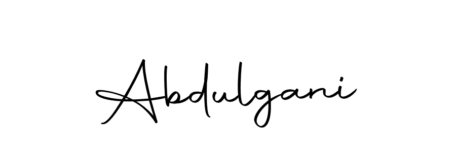 You should practise on your own different ways (Autography-DOLnW) to write your name (Abdulgani) in signature. don't let someone else do it for you. Abdulgani signature style 10 images and pictures png