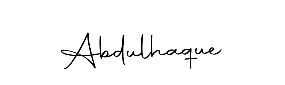 Make a beautiful signature design for name Abdulhaque. Use this online signature maker to create a handwritten signature for free. Abdulhaque signature style 10 images and pictures png