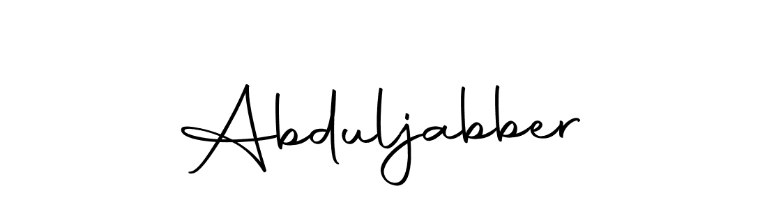 You should practise on your own different ways (Autography-DOLnW) to write your name (Abduljabber) in signature. don't let someone else do it for you. Abduljabber signature style 10 images and pictures png