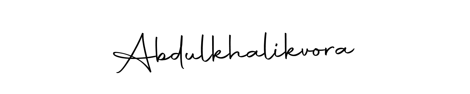 if you are searching for the best signature style for your name Abdulkhalikvora. so please give up your signature search. here we have designed multiple signature styles  using Autography-DOLnW. Abdulkhalikvora signature style 10 images and pictures png