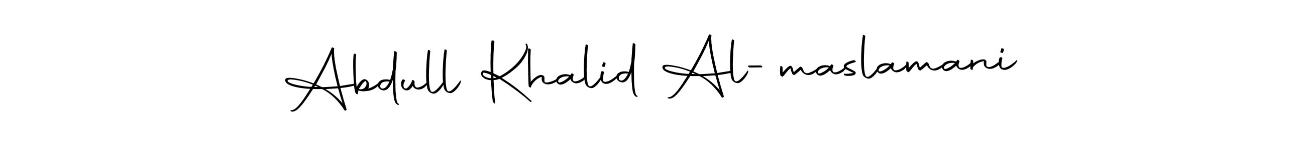 Once you've used our free online signature maker to create your best signature Autography-DOLnW style, it's time to enjoy all of the benefits that Abdull Khalid Al-maslamani name signing documents. Abdull Khalid Al-maslamani signature style 10 images and pictures png