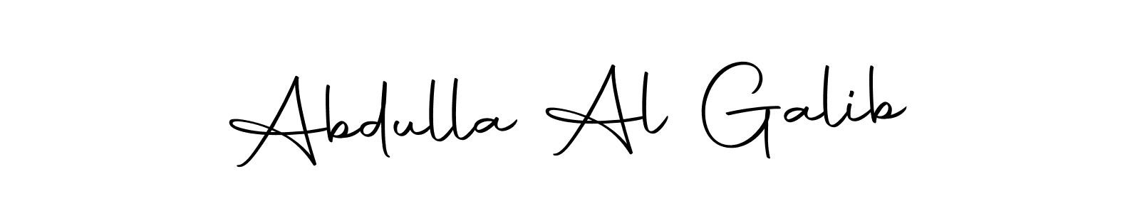 Create a beautiful signature design for name Abdulla Al Galib. With this signature (Autography-DOLnW) fonts, you can make a handwritten signature for free. Abdulla Al Galib signature style 10 images and pictures png