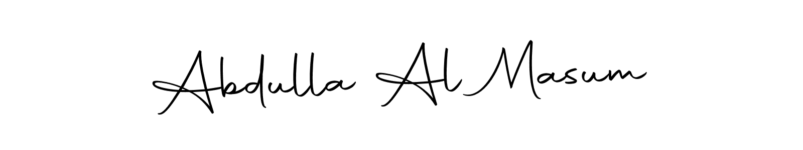 Create a beautiful signature design for name Abdulla Al Masum. With this signature (Autography-DOLnW) fonts, you can make a handwritten signature for free. Abdulla Al Masum signature style 10 images and pictures png