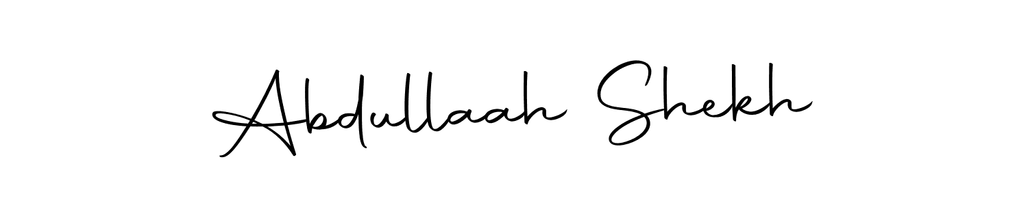 Also we have Abdullaah Shekh name is the best signature style. Create professional handwritten signature collection using Autography-DOLnW autograph style. Abdullaah Shekh signature style 10 images and pictures png