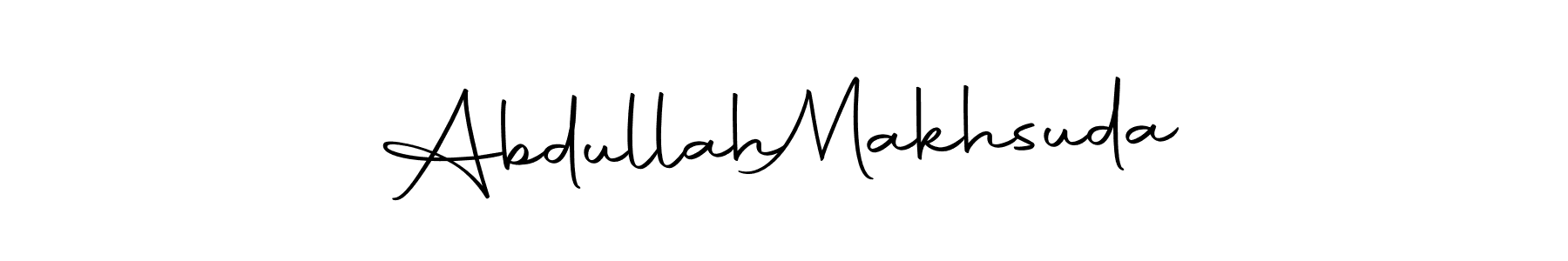 This is the best signature style for the Abdullah  Makhsuda name. Also you like these signature font (Autography-DOLnW). Mix name signature. Abdullah  Makhsuda signature style 10 images and pictures png