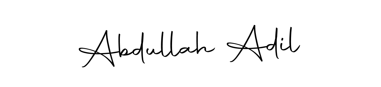 Make a short Abdullah Adil signature style. Manage your documents anywhere anytime using Autography-DOLnW. Create and add eSignatures, submit forms, share and send files easily. Abdullah Adil signature style 10 images and pictures png