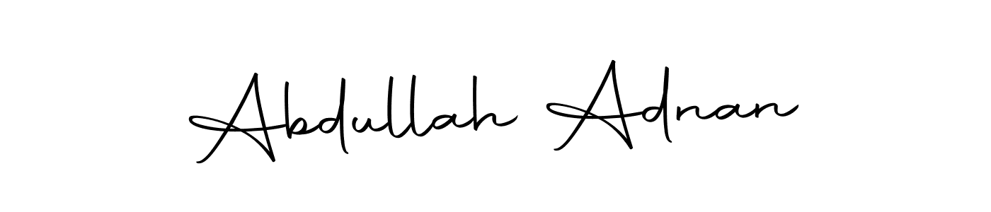 if you are searching for the best signature style for your name Abdullah Adnan. so please give up your signature search. here we have designed multiple signature styles  using Autography-DOLnW. Abdullah Adnan signature style 10 images and pictures png