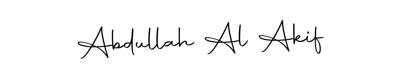 Design your own signature with our free online signature maker. With this signature software, you can create a handwritten (Autography-DOLnW) signature for name Abdullah Al Akif. Abdullah Al Akif signature style 10 images and pictures png