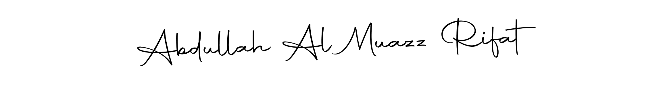 Also we have Abdullah Al Muazz Rifat name is the best signature style. Create professional handwritten signature collection using Autography-DOLnW autograph style. Abdullah Al Muazz Rifat signature style 10 images and pictures png