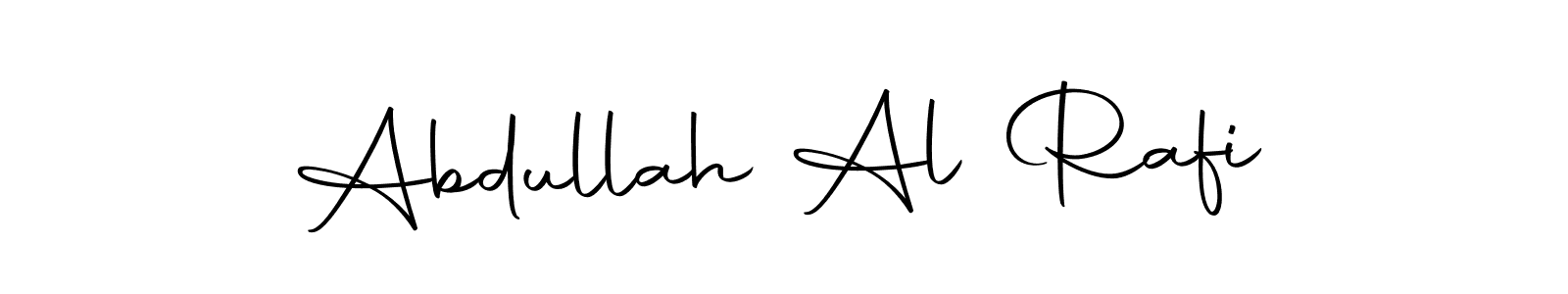 Make a beautiful signature design for name Abdullah Al Rafi. With this signature (Autography-DOLnW) style, you can create a handwritten signature for free. Abdullah Al Rafi signature style 10 images and pictures png