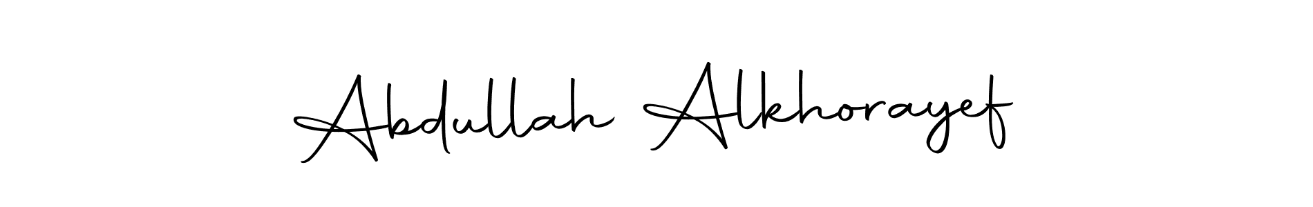 You should practise on your own different ways (Autography-DOLnW) to write your name (Abdullah Alkhorayef) in signature. don't let someone else do it for you. Abdullah Alkhorayef signature style 10 images and pictures png