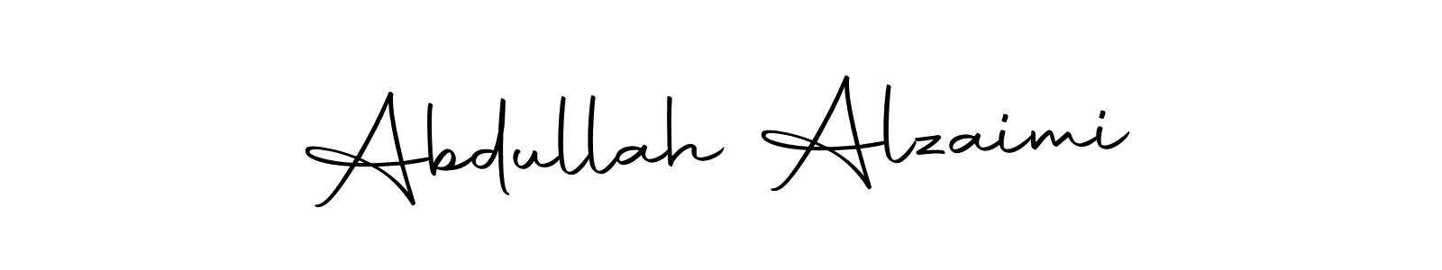Design your own signature with our free online signature maker. With this signature software, you can create a handwritten (Autography-DOLnW) signature for name Abdullah Alzaimi. Abdullah Alzaimi signature style 10 images and pictures png