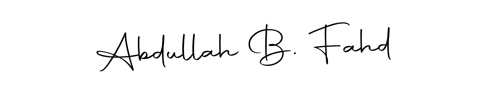 The best way (Autography-DOLnW) to make a short signature is to pick only two or three words in your name. The name Abdullah B. Fahd include a total of six letters. For converting this name. Abdullah B. Fahd signature style 10 images and pictures png