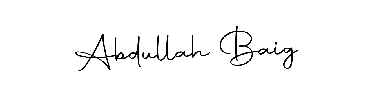 Here are the top 10 professional signature styles for the name Abdullah Baig. These are the best autograph styles you can use for your name. Abdullah Baig signature style 10 images and pictures png