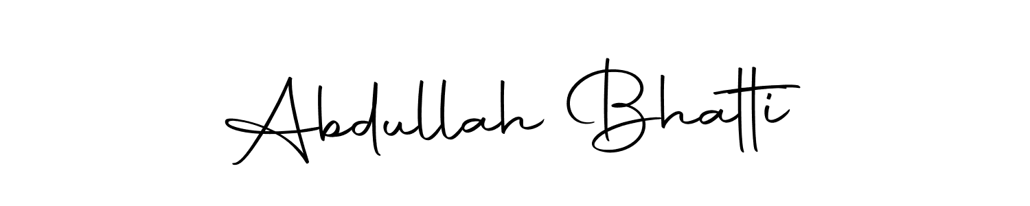 Make a beautiful signature design for name Abdullah Bhatti. Use this online signature maker to create a handwritten signature for free. Abdullah Bhatti signature style 10 images and pictures png