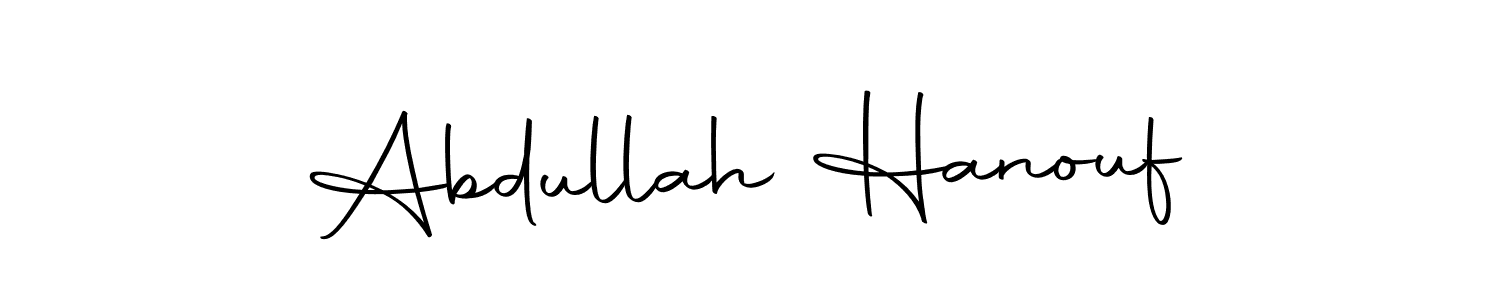 Make a short Abdullah Hanouf signature style. Manage your documents anywhere anytime using Autography-DOLnW. Create and add eSignatures, submit forms, share and send files easily. Abdullah Hanouf signature style 10 images and pictures png