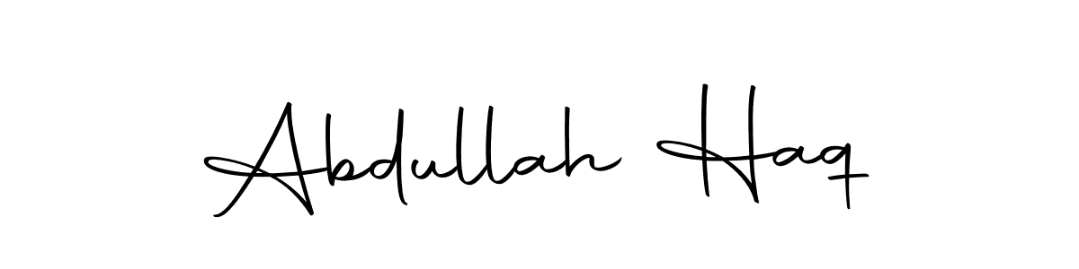 Autography-DOLnW is a professional signature style that is perfect for those who want to add a touch of class to their signature. It is also a great choice for those who want to make their signature more unique. Get Abdullah Haq name to fancy signature for free. Abdullah Haq signature style 10 images and pictures png