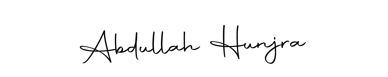 You should practise on your own different ways (Autography-DOLnW) to write your name (Abdullah Hunjra) in signature. don't let someone else do it for you. Abdullah Hunjra signature style 10 images and pictures png