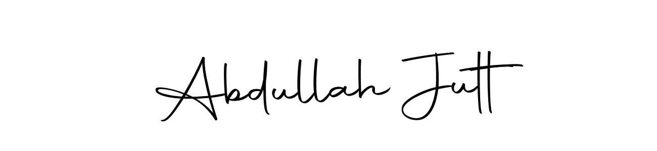 Make a beautiful signature design for name Abdullah Jutt. With this signature (Autography-DOLnW) style, you can create a handwritten signature for free. Abdullah Jutt signature style 10 images and pictures png