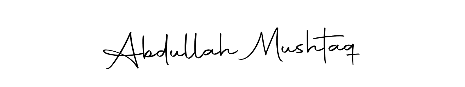 Abdullah Mushtaq stylish signature style. Best Handwritten Sign (Autography-DOLnW) for my name. Handwritten Signature Collection Ideas for my name Abdullah Mushtaq. Abdullah Mushtaq signature style 10 images and pictures png