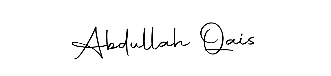 Create a beautiful signature design for name Abdullah Qais. With this signature (Autography-DOLnW) fonts, you can make a handwritten signature for free. Abdullah Qais signature style 10 images and pictures png