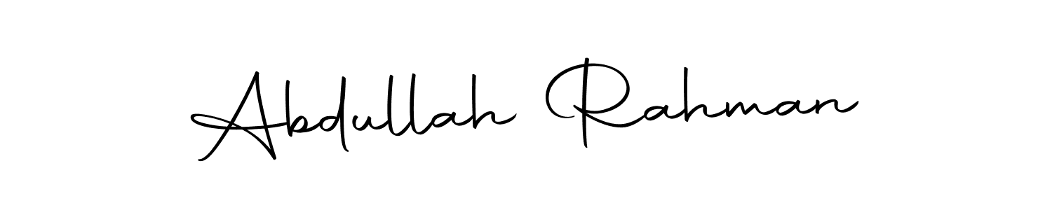 Here are the top 10 professional signature styles for the name Abdullah Rahman. These are the best autograph styles you can use for your name. Abdullah Rahman signature style 10 images and pictures png