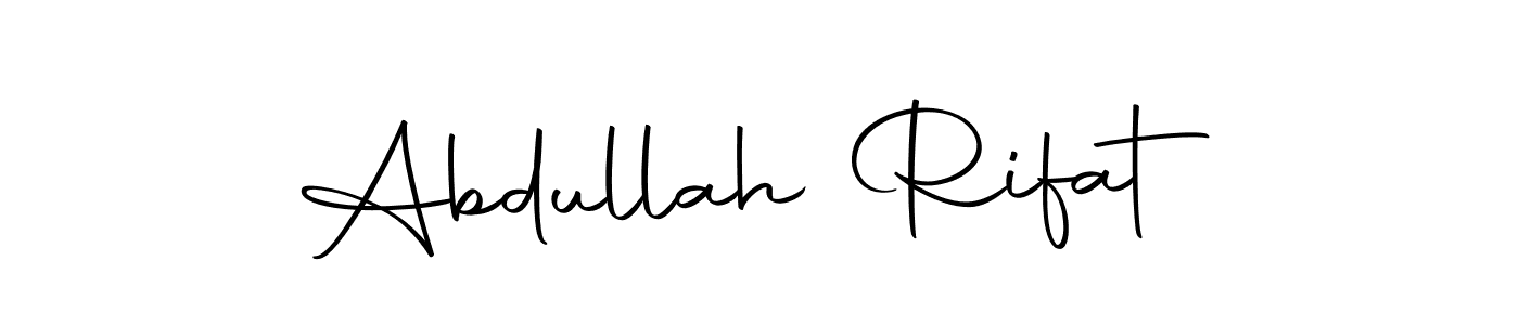 It looks lik you need a new signature style for name Abdullah Rifat. Design unique handwritten (Autography-DOLnW) signature with our free signature maker in just a few clicks. Abdullah Rifat signature style 10 images and pictures png