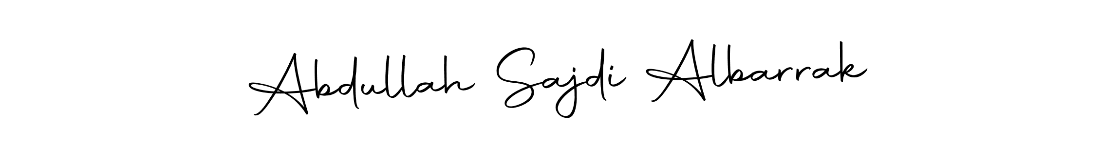 Make a beautiful signature design for name Abdullah Sajdi Albarrak. With this signature (Autography-DOLnW) style, you can create a handwritten signature for free. Abdullah Sajdi Albarrak signature style 10 images and pictures png