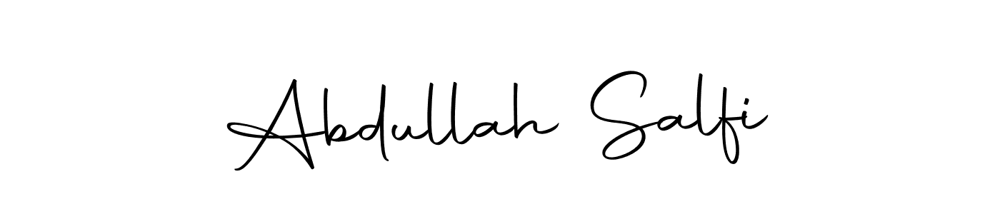 How to make Abdullah Salfi signature? Autography-DOLnW is a professional autograph style. Create handwritten signature for Abdullah Salfi name. Abdullah Salfi signature style 10 images and pictures png