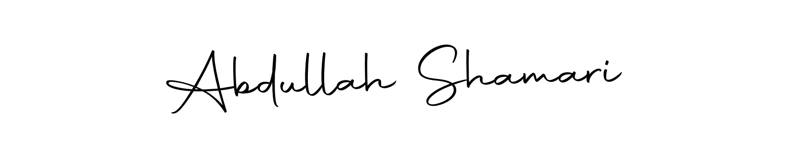 You should practise on your own different ways (Autography-DOLnW) to write your name (Abdullah Shamari) in signature. don't let someone else do it for you. Abdullah Shamari signature style 10 images and pictures png