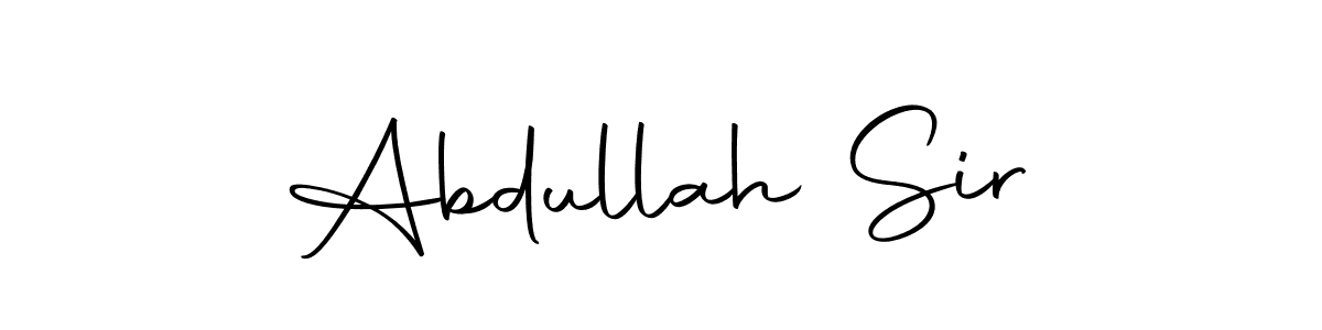 Abdullah Sir stylish signature style. Best Handwritten Sign (Autography-DOLnW) for my name. Handwritten Signature Collection Ideas for my name Abdullah Sir. Abdullah Sir signature style 10 images and pictures png