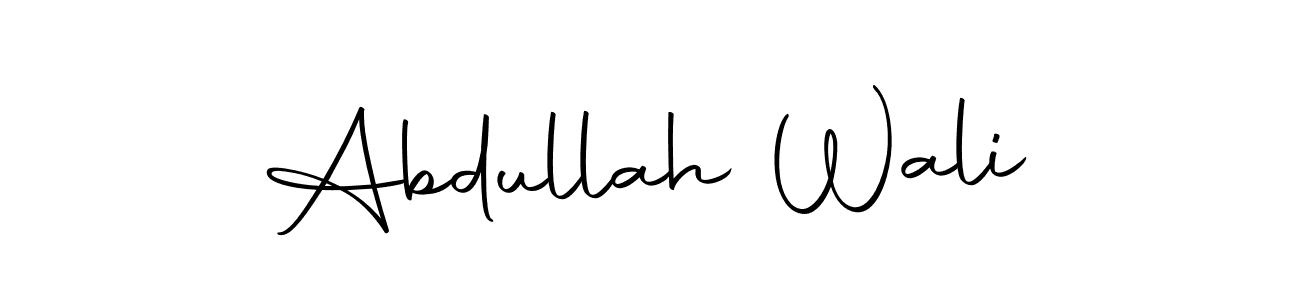 This is the best signature style for the Abdullah Wali name. Also you like these signature font (Autography-DOLnW). Mix name signature. Abdullah Wali signature style 10 images and pictures png