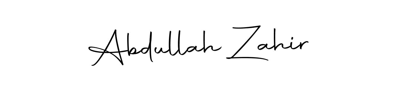 Make a short Abdullah Zahir signature style. Manage your documents anywhere anytime using Autography-DOLnW. Create and add eSignatures, submit forms, share and send files easily. Abdullah Zahir signature style 10 images and pictures png