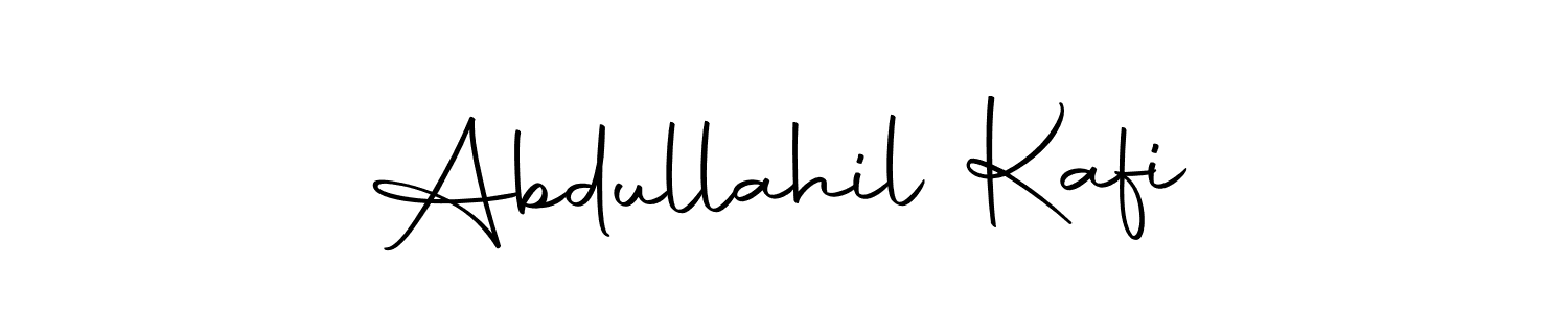 Make a short Abdullahil Kafi signature style. Manage your documents anywhere anytime using Autography-DOLnW. Create and add eSignatures, submit forms, share and send files easily. Abdullahil Kafi signature style 10 images and pictures png