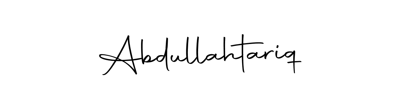 Design your own signature with our free online signature maker. With this signature software, you can create a handwritten (Autography-DOLnW) signature for name Abdullahtariq. Abdullahtariq signature style 10 images and pictures png