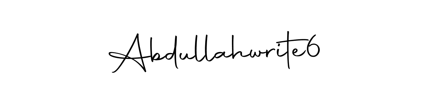 Autography-DOLnW is a professional signature style that is perfect for those who want to add a touch of class to their signature. It is also a great choice for those who want to make their signature more unique. Get Abdullahwrite6 name to fancy signature for free. Abdullahwrite6 signature style 10 images and pictures png