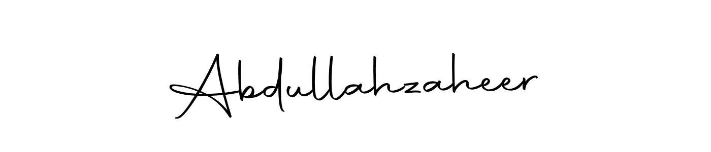 Here are the top 10 professional signature styles for the name Abdullahzaheer. These are the best autograph styles you can use for your name. Abdullahzaheer signature style 10 images and pictures png