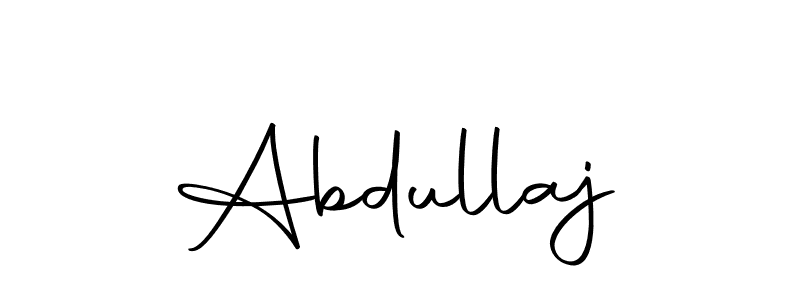 The best way (Autography-DOLnW) to make a short signature is to pick only two or three words in your name. The name Abdullaj include a total of six letters. For converting this name. Abdullaj signature style 10 images and pictures png