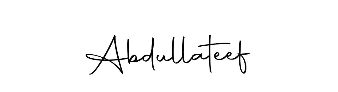 Create a beautiful signature design for name Abdullateef. With this signature (Autography-DOLnW) fonts, you can make a handwritten signature for free. Abdullateef signature style 10 images and pictures png