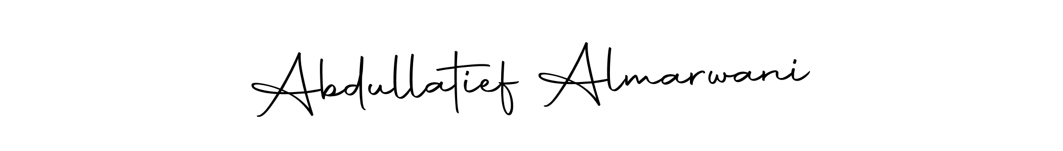 You should practise on your own different ways (Autography-DOLnW) to write your name (Abdullatief Almarwani) in signature. don't let someone else do it for you. Abdullatief Almarwani signature style 10 images and pictures png