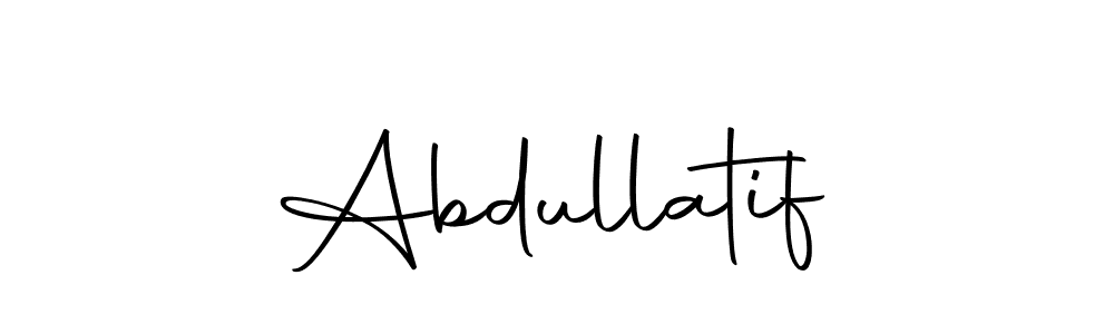 Abdullatif stylish signature style. Best Handwritten Sign (Autography-DOLnW) for my name. Handwritten Signature Collection Ideas for my name Abdullatif. Abdullatif signature style 10 images and pictures png