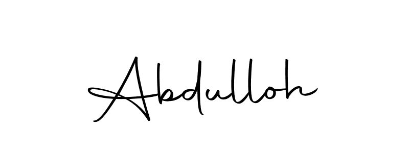 Here are the top 10 professional signature styles for the name Abdulloh. These are the best autograph styles you can use for your name. Abdulloh signature style 10 images and pictures png