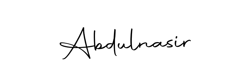 You should practise on your own different ways (Autography-DOLnW) to write your name (Abdulnasir) in signature. don't let someone else do it for you. Abdulnasir signature style 10 images and pictures png