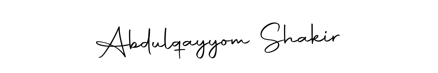 Check out images of Autograph of Abdulqayyom Shakir name. Actor Abdulqayyom Shakir Signature Style. Autography-DOLnW is a professional sign style online. Abdulqayyom Shakir signature style 10 images and pictures png