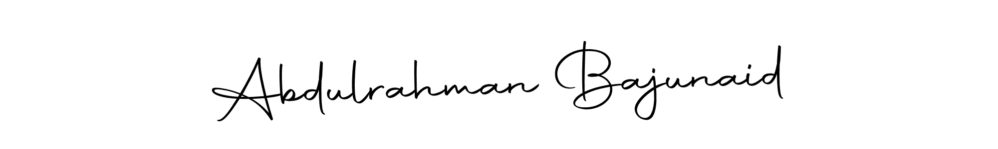 Abdulrahman Bajunaid stylish signature style. Best Handwritten Sign (Autography-DOLnW) for my name. Handwritten Signature Collection Ideas for my name Abdulrahman Bajunaid. Abdulrahman Bajunaid signature style 10 images and pictures png