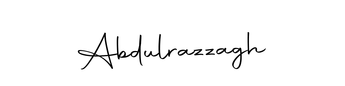 Create a beautiful signature design for name Abdulrazzagh. With this signature (Autography-DOLnW) fonts, you can make a handwritten signature for free. Abdulrazzagh signature style 10 images and pictures png