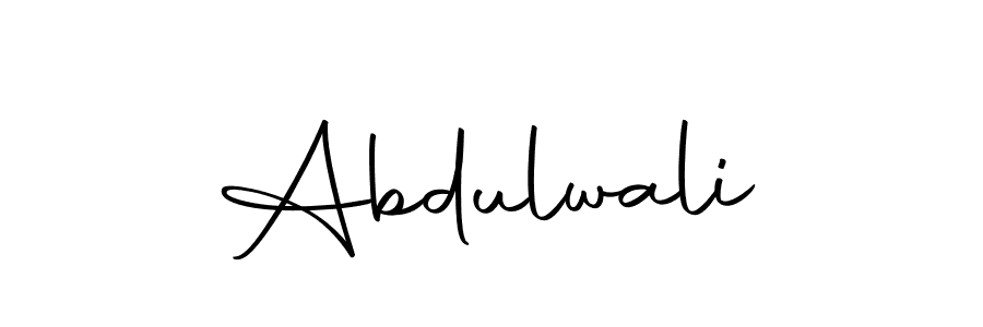 Also we have Abdulwali name is the best signature style. Create professional handwritten signature collection using Autography-DOLnW autograph style. Abdulwali signature style 10 images and pictures png